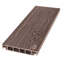 Террасная доска из ДПК Savewood 2D Salix Терракот 4000х163х25 мм